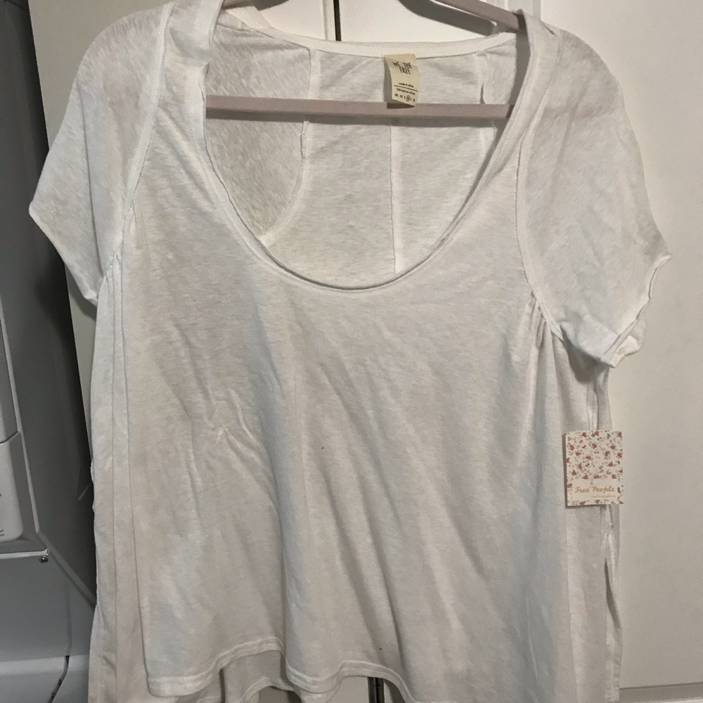 Brand new Free People white blouse